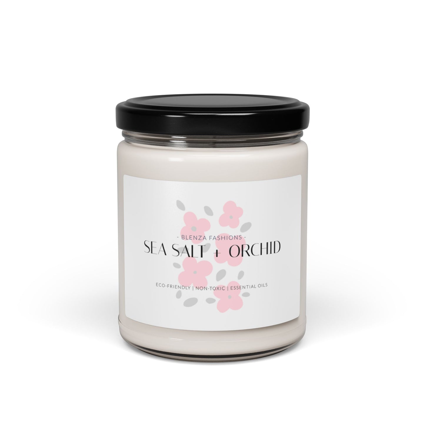 Sea Salt + Orchid | Scented Soy Candle, 9oz