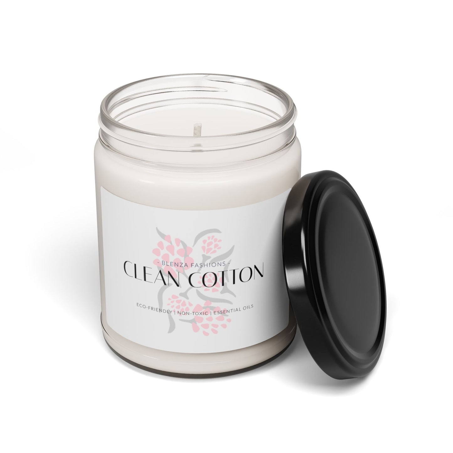 Clean Cotton | Scented Soy Candle, 9oz