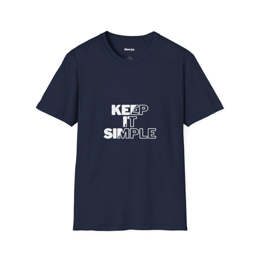 Printed Softstyle Crew Neck T-Shirt  - Keep It Simple