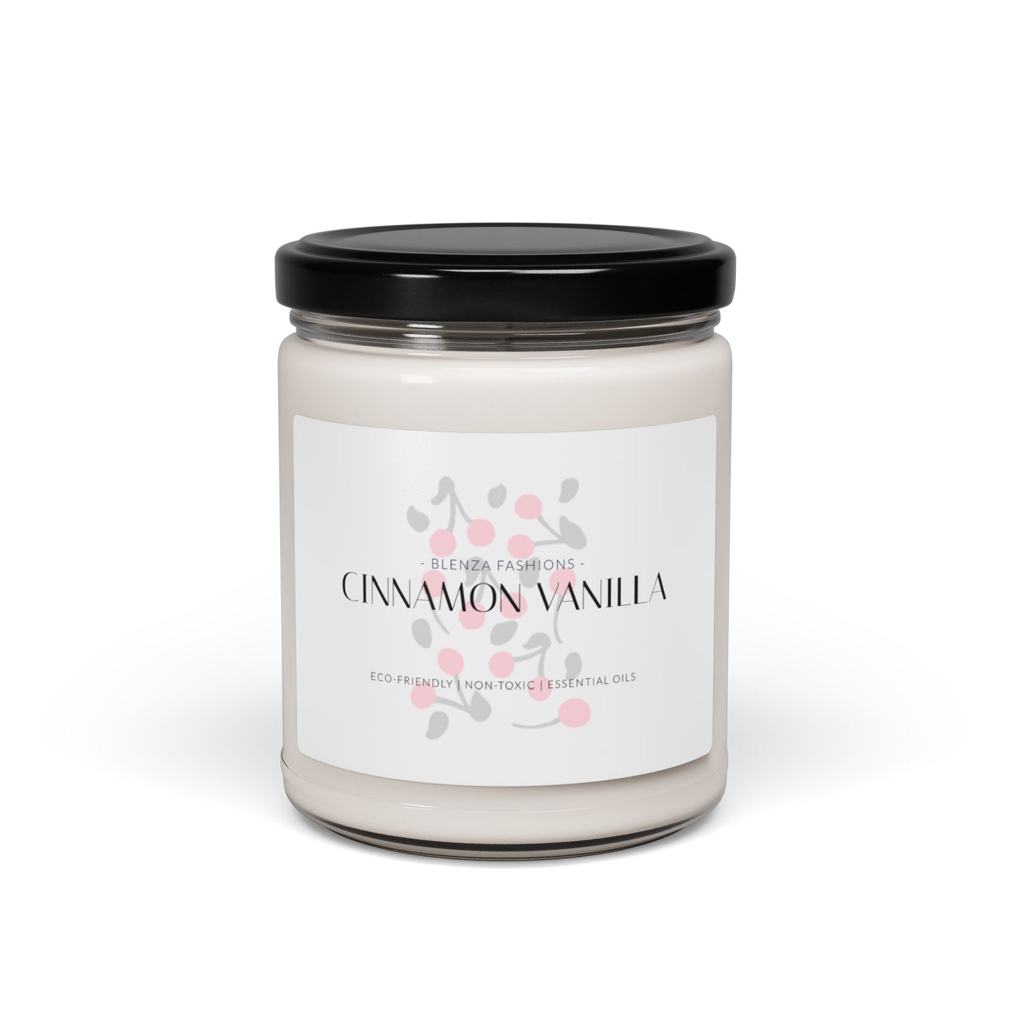 Cinnamon Vanilla | Scented Soy Candle, 9oz