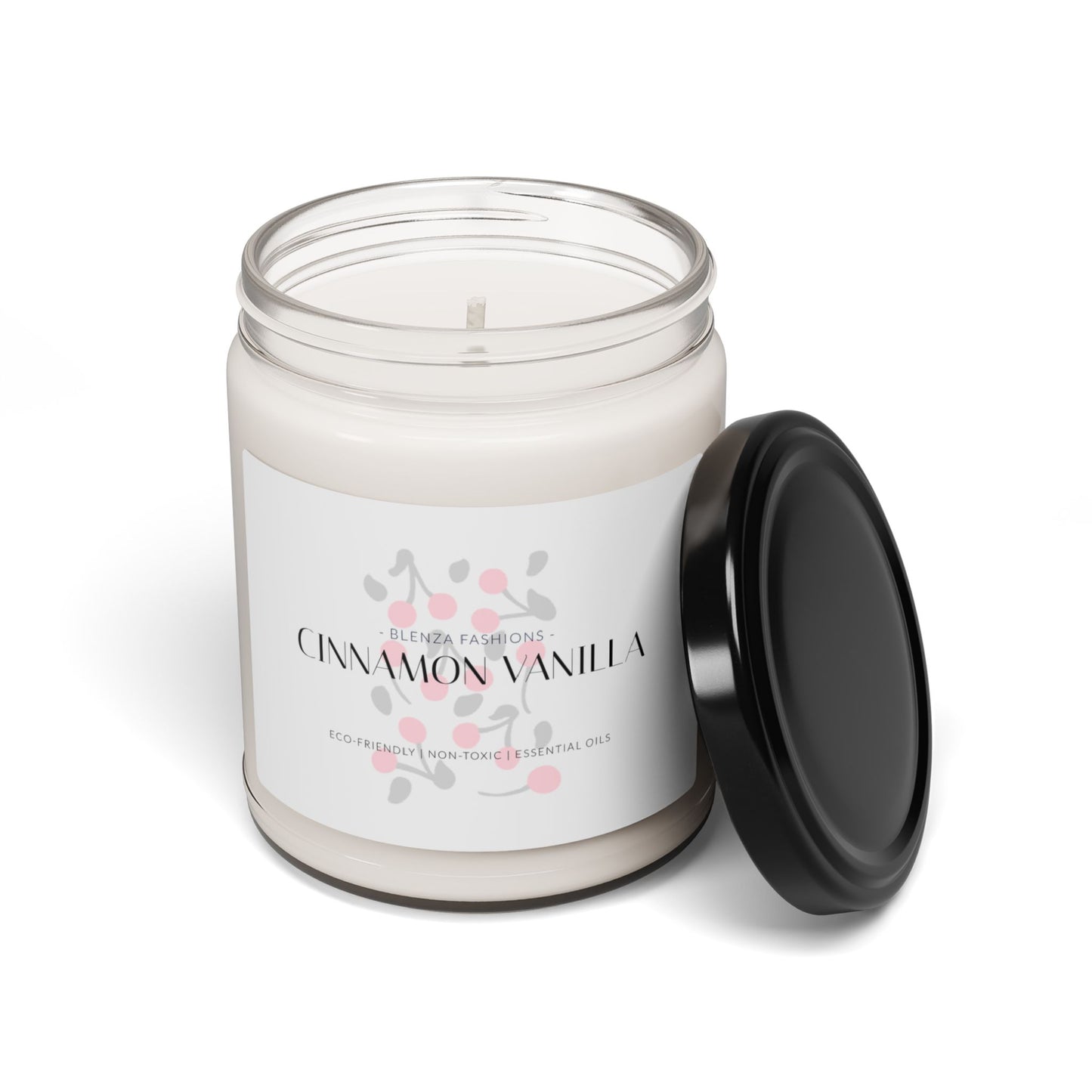 Cinnamon Vanilla | Scented Soy Candle, 9oz