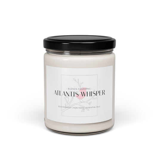 Atlantis Whisper | Scented Soy Candle, 9oz