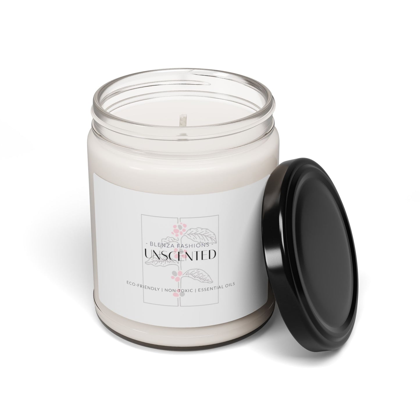 Unscented | Scented Soy Candle, 9oz